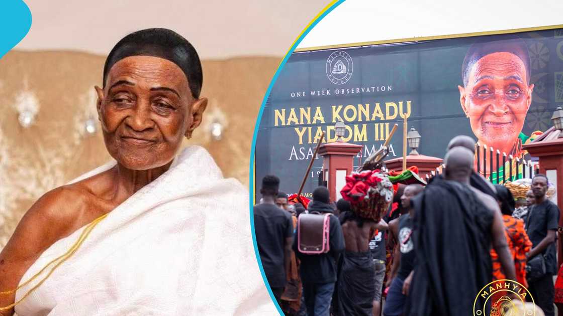 Asantehemaa Nana Konadu Yiadom III’s funeral has been scheduled for September 14 to 18 at the Manhyia Palace Asantehemaa Nana Konadu Yiadom III’s funeral has been scheduled for September 14 to 18 at the Manhyia Palace
