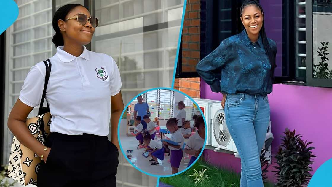 Yvonne Nelson, Yvonne Nelson's school, Ghanaian schools, Advanced Gadgets, Ghanaian actress, Classrooms Yvonne Nelson, Yvonne Nelson's school, Ghanaian schools, Advanced Gadgets, Ghanaian actress, Classrooms