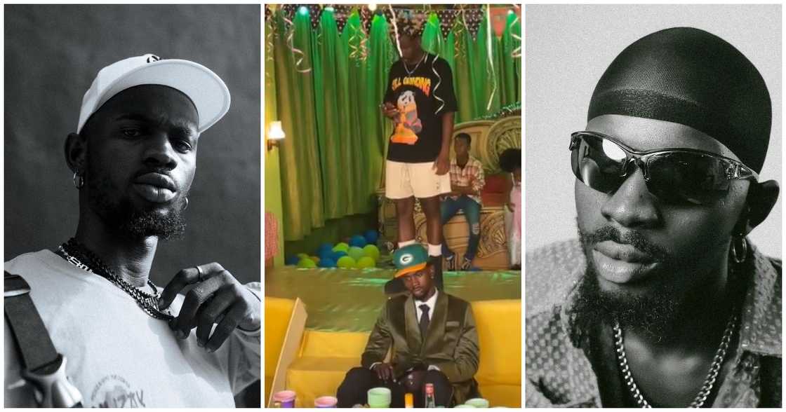 Black Sherif Drops Sizzling Behind The Scenes For 45 Music Video; Video Impresses Netizens Black Sherif Drops Sizzling Behind The Scenes For 45 Music Video; Video Impresses Netizens