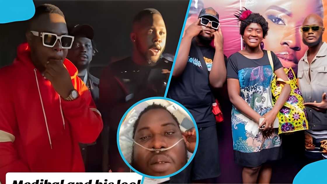 Medy, Medikal lookalike, Ghana TikTok star, Health issues, Courage Agbadzivor, 4 Kings group, Resemblance to Medikal, Hospital, Robest Medy, Medikal lookalike, Ghana TikTok star, Health issues, Courage Agbadzivor, 4 Kings group, Resemblance to Medikal, Hospital, Robest