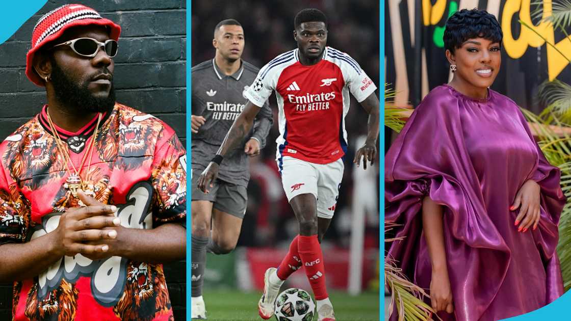 Real Madrid, Thomas Partey, Vinicius Junior, Kylian Mbappé, UEFA Champions League, Arsenal, Odumodublvck, Nana Aba Anamoah Real Madrid, Thomas Partey, Vinicius Junior, Kylian Mbappé, UEFA Champions League, Arsenal, Odumodublvck, Nana Aba Anamoah