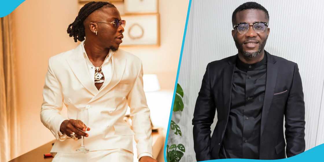 Stonebwoy and Chris Tsormanah Stonebwoy and Chris Tsormanah