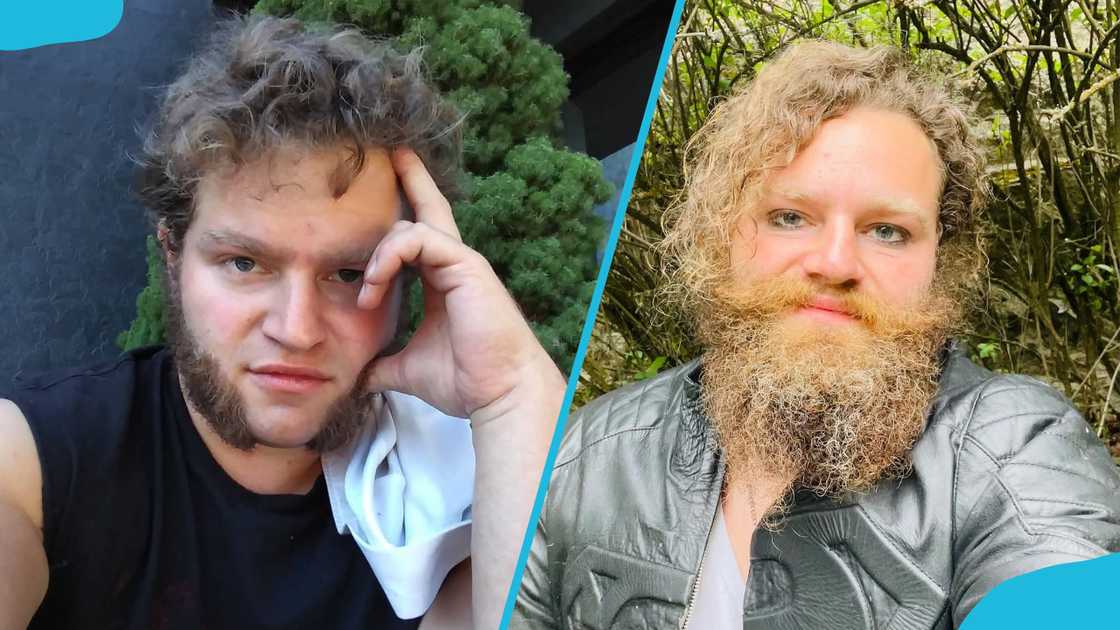 Gabriel Brown takes selfies outdoors Gabriel Brown takes selfies outdoors