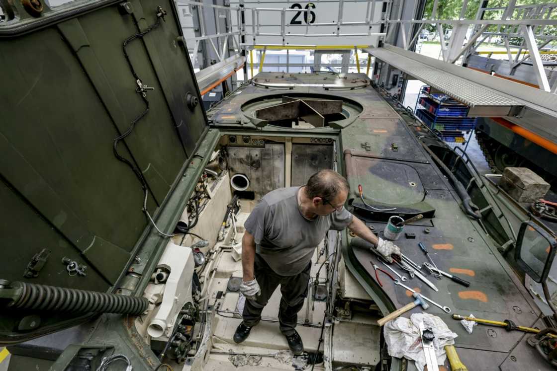 Germany's weapons industry has seen a boom in demand amid the Ukraine war Germany's weapons industry has seen a boom in demand amid the Ukraine war