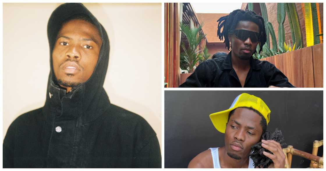 Kwesi Arthur shows of new 'sakora' look, peeps shout Kwesi Arthur shows of new 'sakora' look, peeps shout