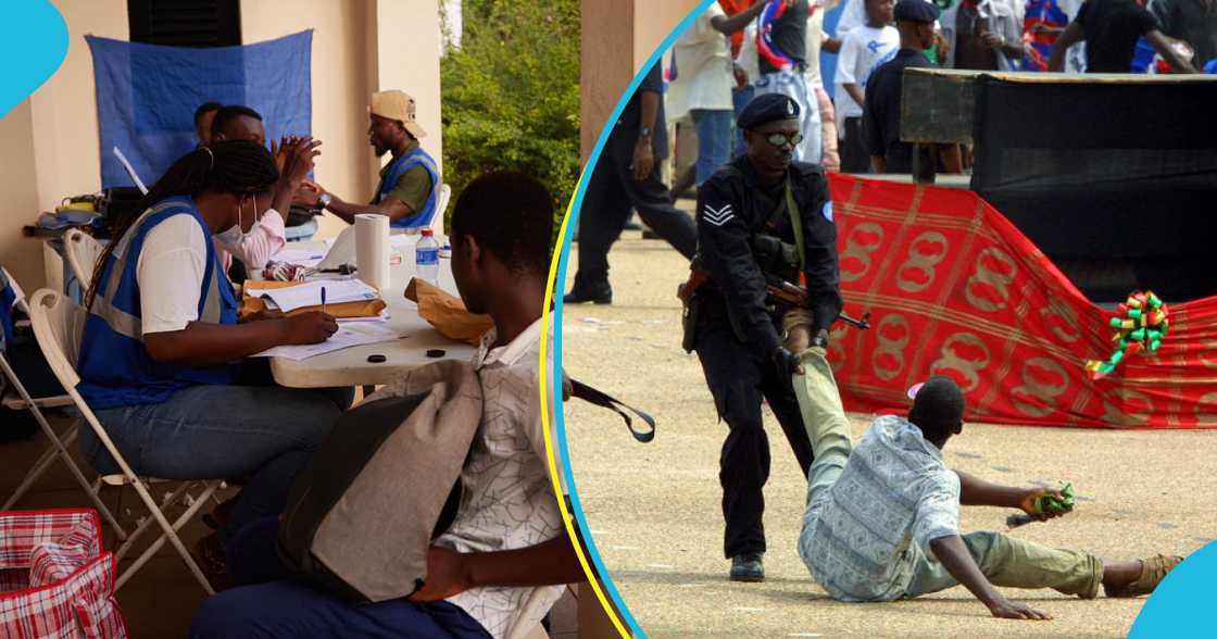 Nigerians arrested during voter registration