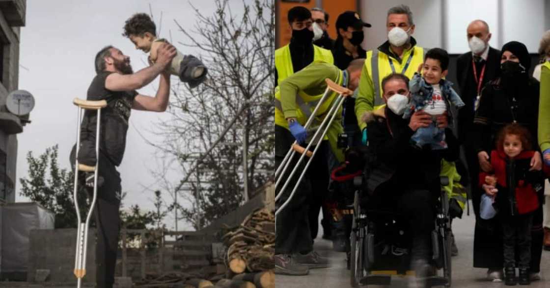 Father and Son with Missing Limbs to Finally Get Prosthetic Limbs. Father and Son with Missing Limbs to Finally Get Prosthetic Limbs.