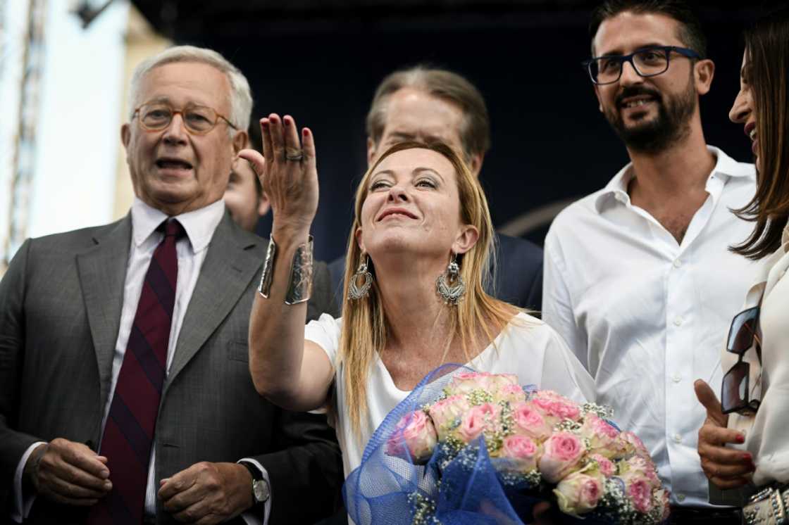 The far-right leader is no longer calling for Italy to leave the euro but concerns about her euroscepticism persist The far-right leader is no longer calling for Italy to leave the euro but concerns about her euroscepticism persist