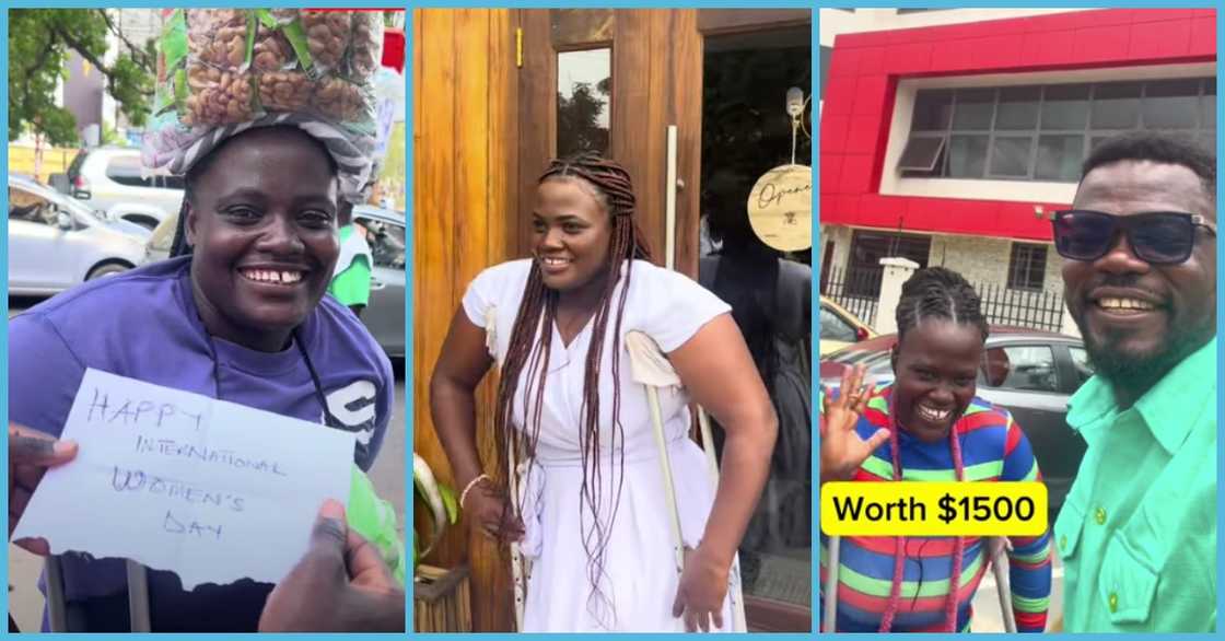 Differently-abled Gladys and Nana Tea Differently-abled Gladys and Nana Tea