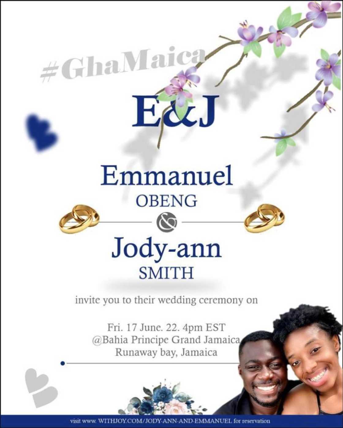 wedding invite