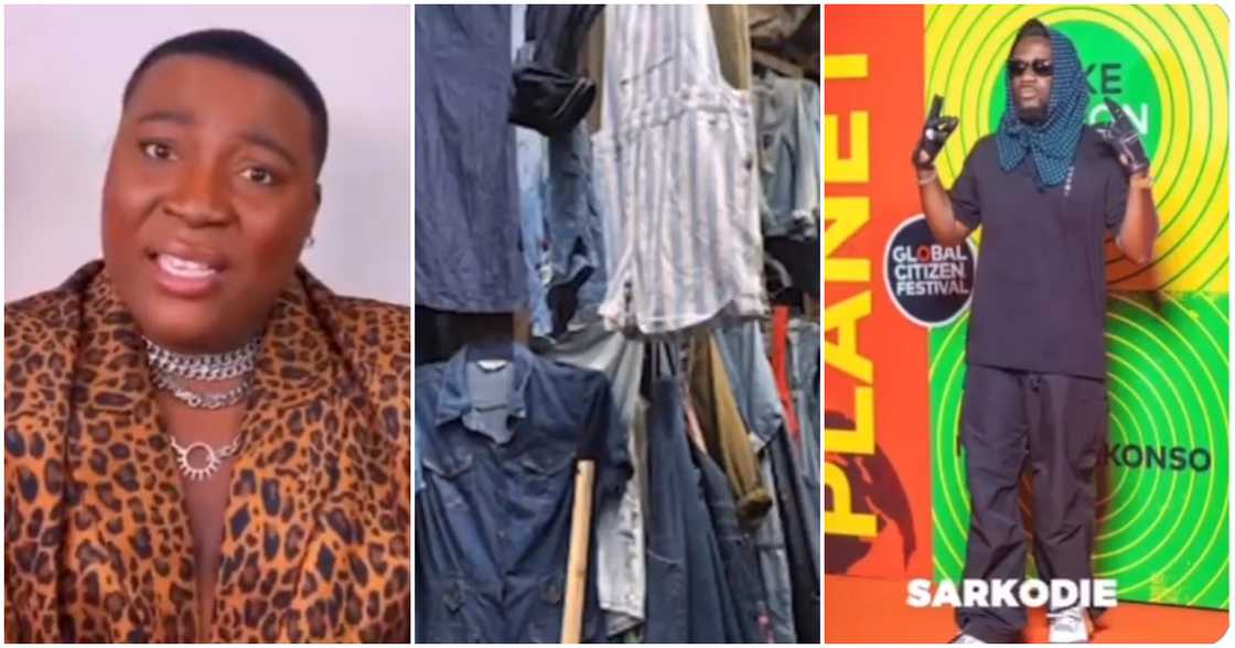 Fashion critic Charlie Dior labels Sarkodie's outfit at Global Citizen Festival as below standard.