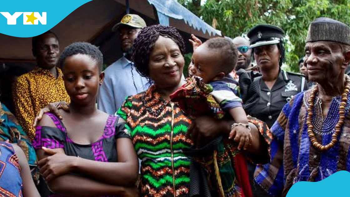 The Vice President, Prof Jane Naana Opoku-Agyemang, Kete Kraachi, Boat Disaster The Vice President, Prof Jane Naana Opoku-Agyemang, Kete Kraachi, Boat Disaster