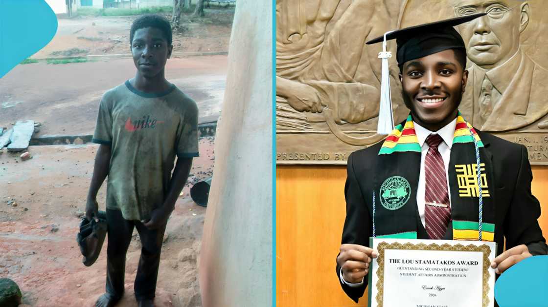 Enock Agyei, University of Cape Coast, Florida International University, academic excellence, Michigan State University, UCC valedictorian, 4.0 GPA, higher education