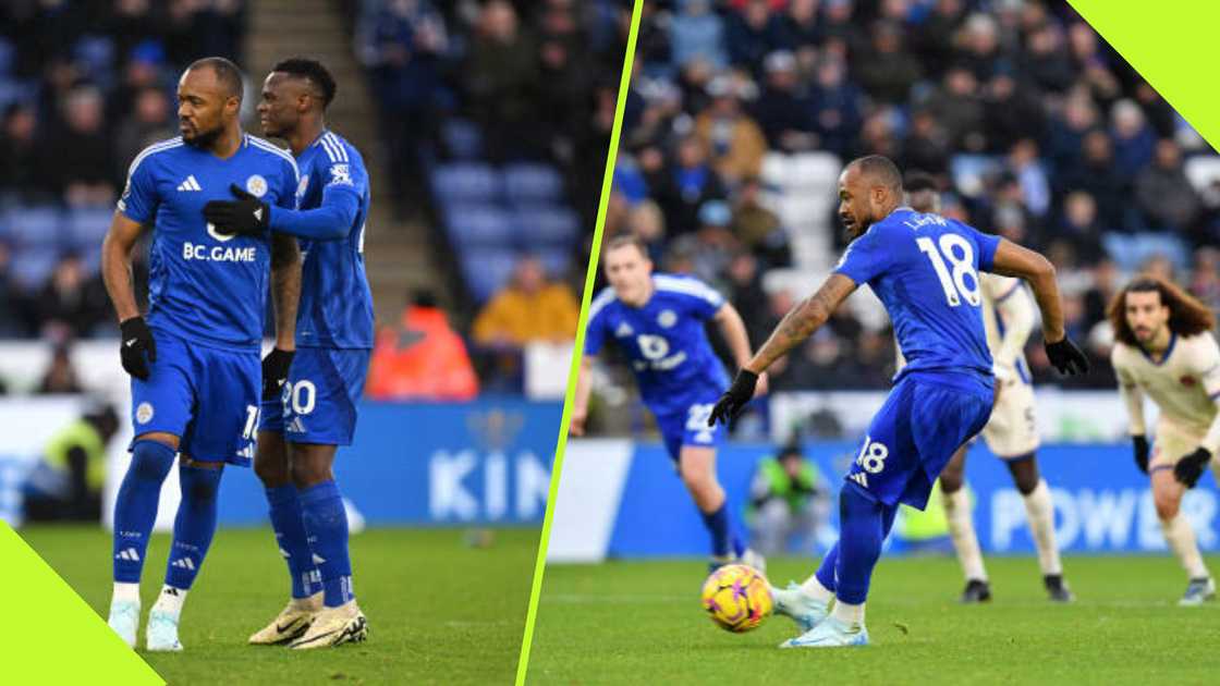 Jordan Ayew converts from the spot. Jordan Ayew converts from the spot.