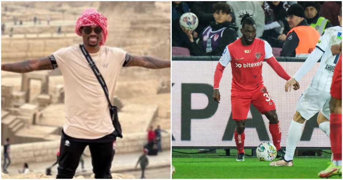 Ghanaian footballer Christian Atsu before the Turkey earthquake Ghanaian footballer Christian Atsu before the Turkey earthquake