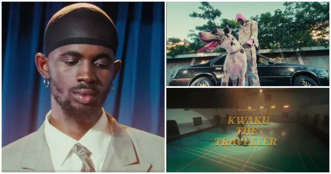 Black Sherif's Kwaku The Traveller video Black Sherif's Kwaku The Traveller video
