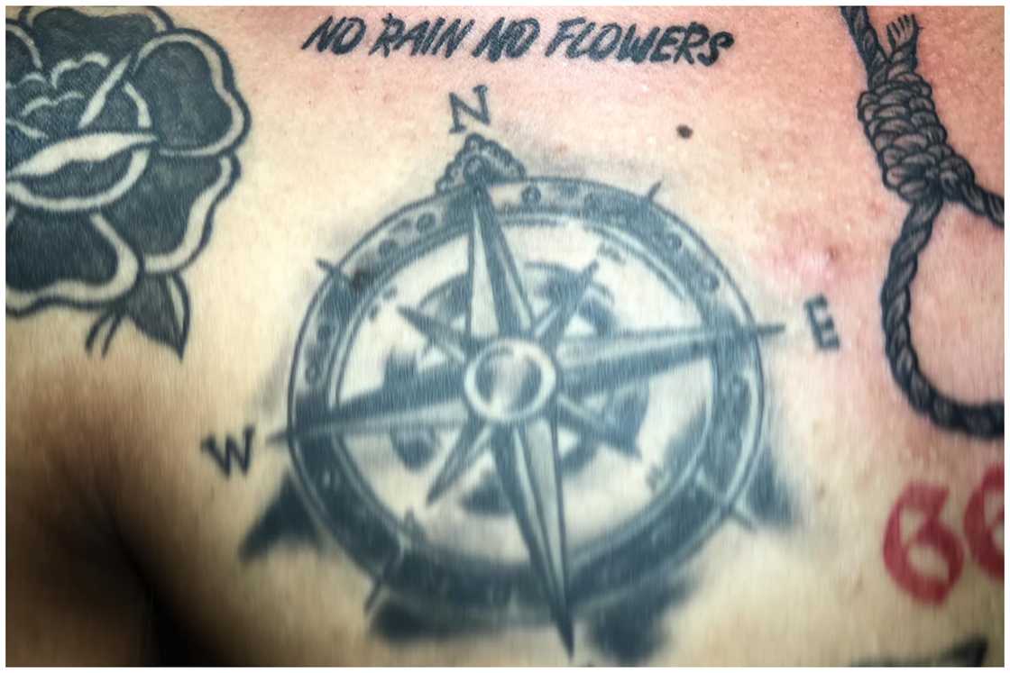 No rain, no flowers tattoo No rain, no flowers tattoo