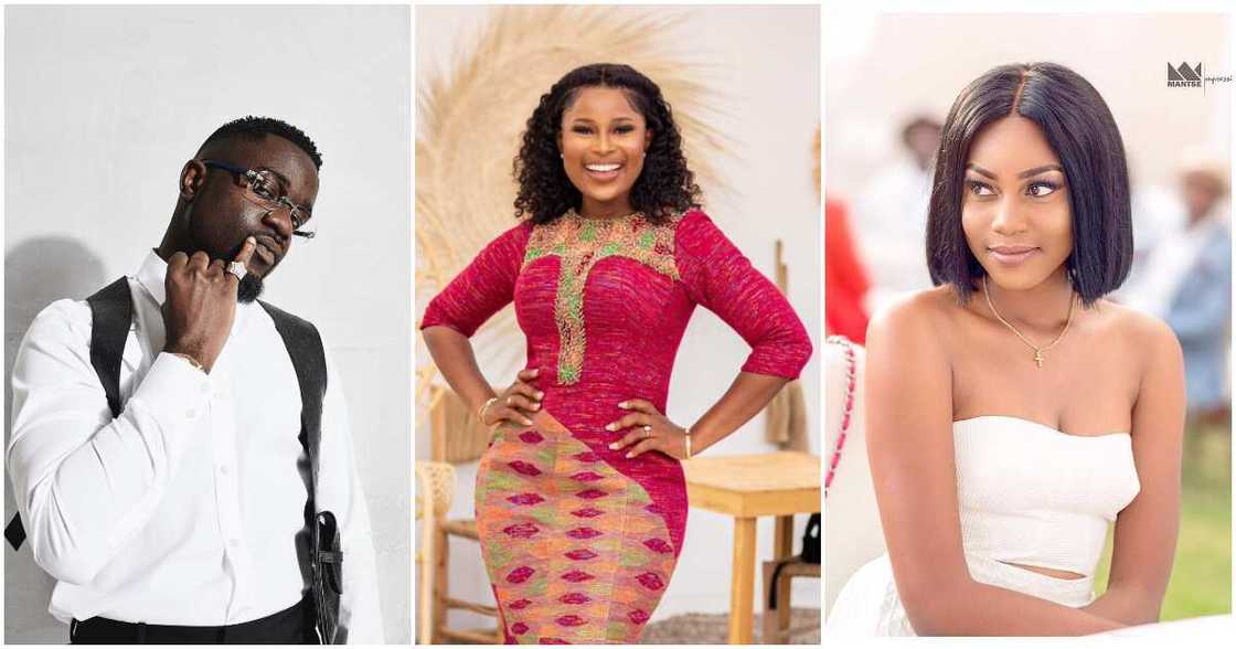 Sarkodie, Berla Mundi and Yvonne Nelson Sarkodie, Berla Mundi and Yvonne Nelson