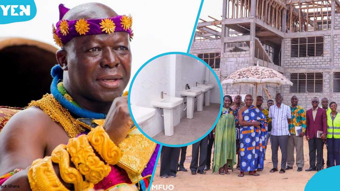 Otumfuo Osei Tutu II builds 600-bed girls dormitory at Sefwi Wiawso SHS