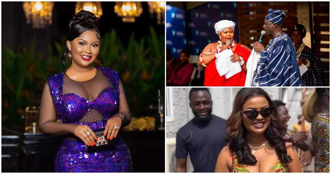 Nana Ama McBrown Looks Exquisite In Cleavage-Baring Corseted Kente Dress At Onua TV Ghana Durbar Nana Ama McBrown Looks Exquisite In Cleavage-Baring Corseted Kente Dress At Onua TV Ghana Durbar