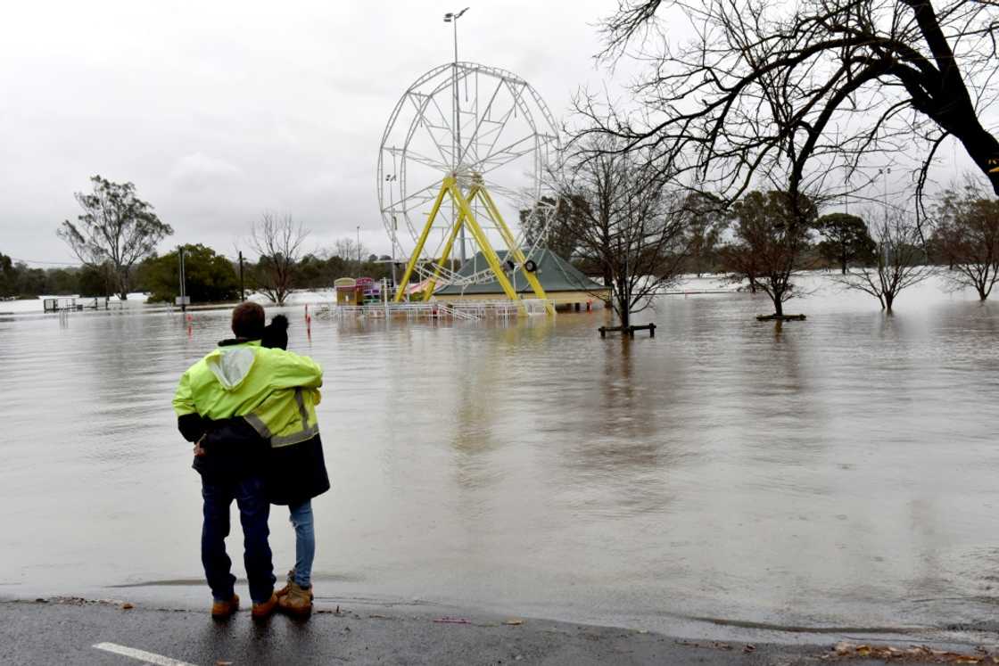 Thousands of Australians were ordered to evacuate their homes in Sydney as torrential rains battered the city Thousands of Australians were ordered to evacuate their homes in Sydney as torrential rains battered the city