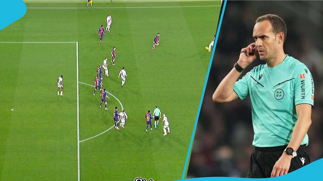 Reason Rayo Vallecano's 'legitimate goal' against Barcelona was chopped off by VAR Reason Rayo Vallecano's 'legitimate goal' against Barcelona was chopped off by VAR
