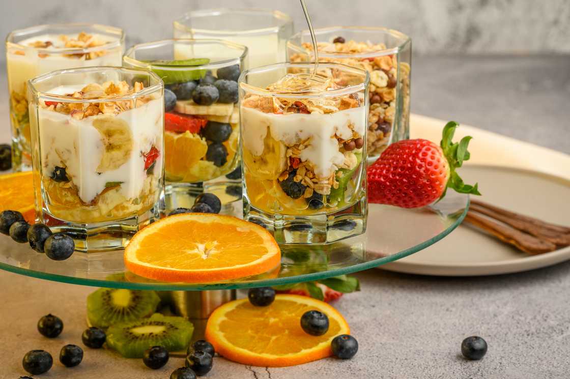 Breakfast parfait Breakfast parfait