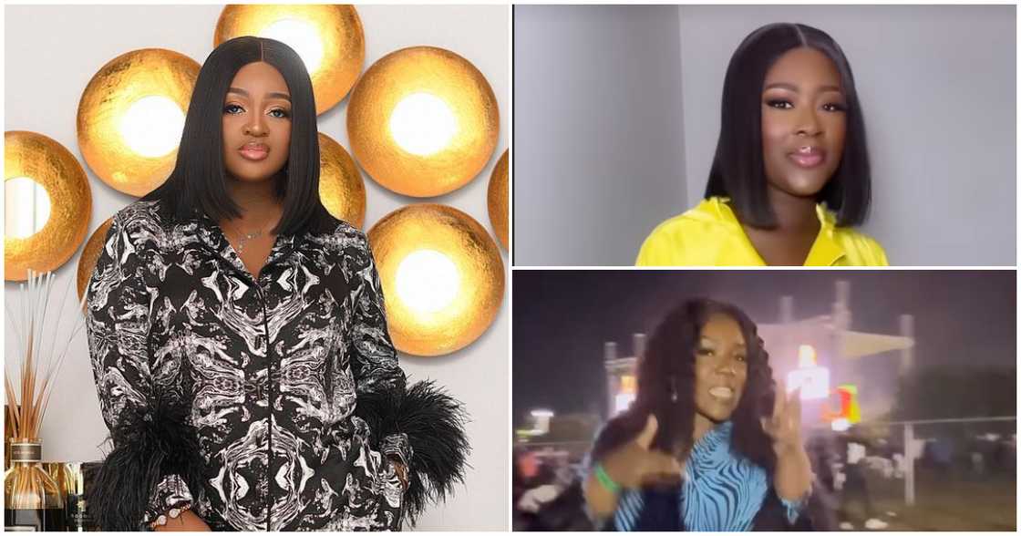 Jackie Appiah, Fella Makafui and Dr. Louisa Jackie Appiah, Fella Makafui and Dr. Louisa