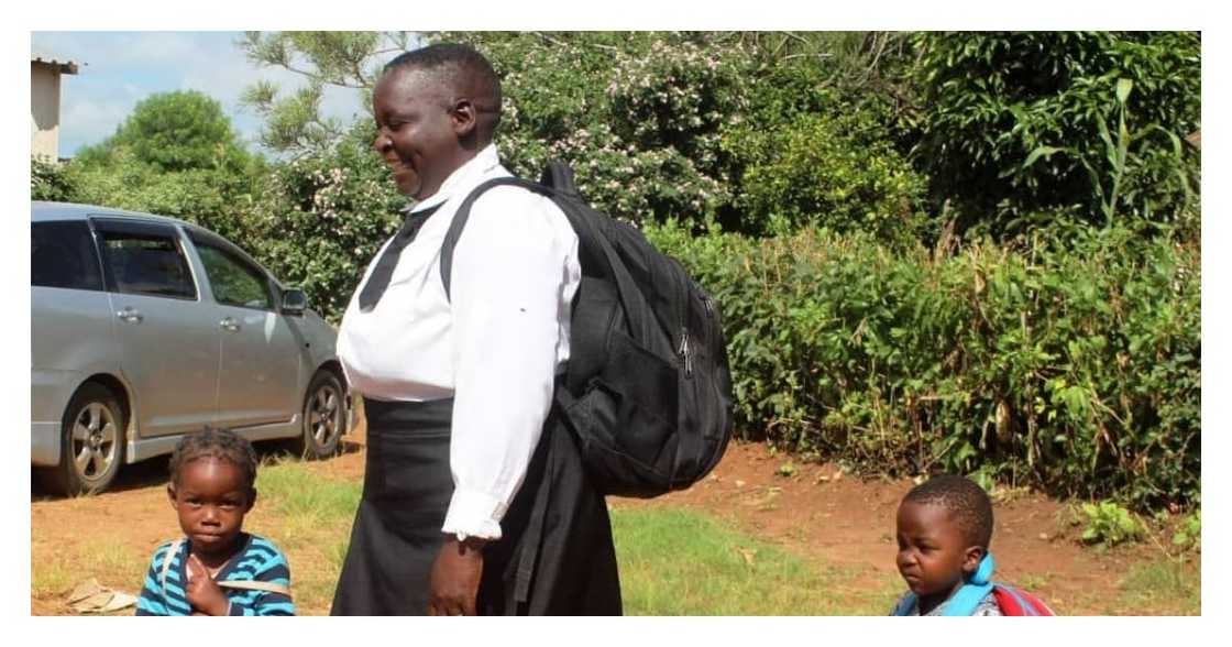 Maureen Ngoma: 62-year-old Mother of 9 Goes Back to Primary School Maureen Ngoma: 62-year-old Mother of 9 Goes Back to Primary School