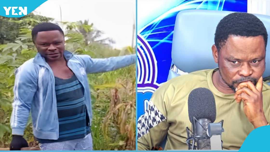 Photo of a Ghanaian man who now works as a labourer in Ghana after leaving Canada. Photo of a Ghanaian man who now works as a labourer in Ghana after leaving Canada.