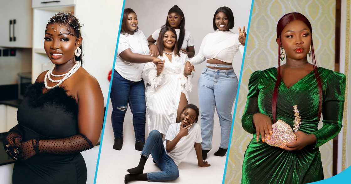 Felicia Osei, her mum and her siblings in photos Felicia Osei, her mum and her siblings in photos