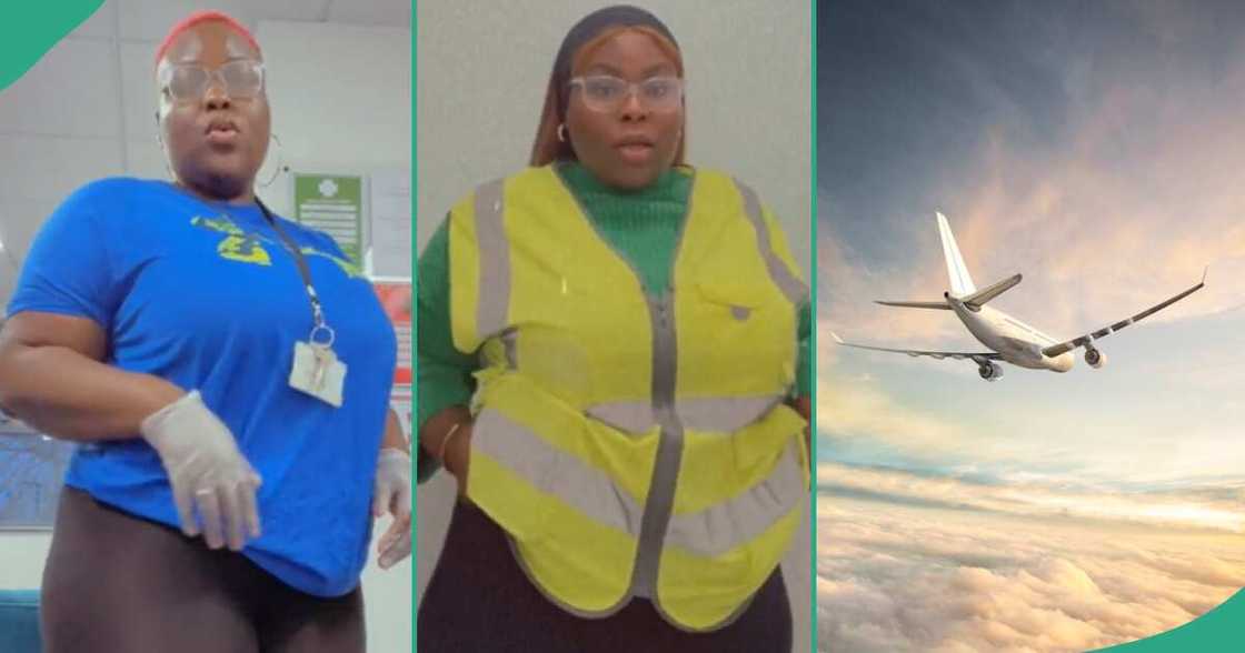 The lady is working hard in the UK. The lady is working hard in the UK.