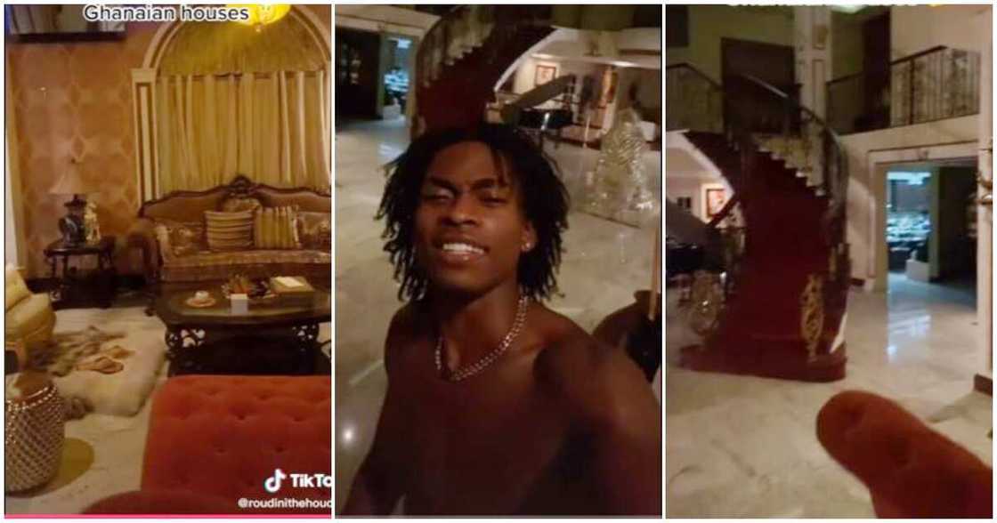 GH man flaunts luxurious mansion in Ghana GH man flaunts luxurious mansion in Ghana