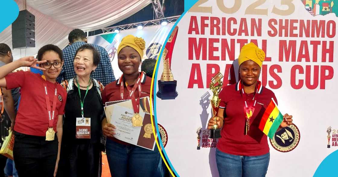 Nakeeyat at the 2023 African Shenmo Mental Math Abacus Cup