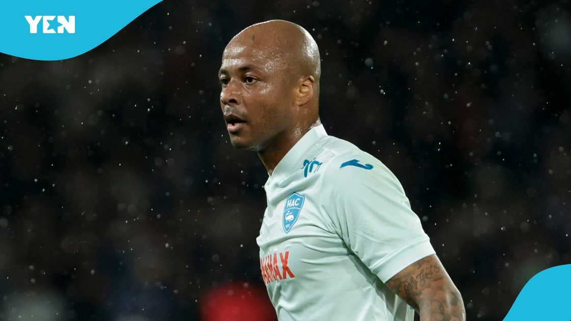 Andre Ayew scored and provided an assist as Le Havre beat RC Lens in the French Ligue 1. Andre Ayew scored and provided an assist as Le Havre beat RC Lens in the French Ligue 1.