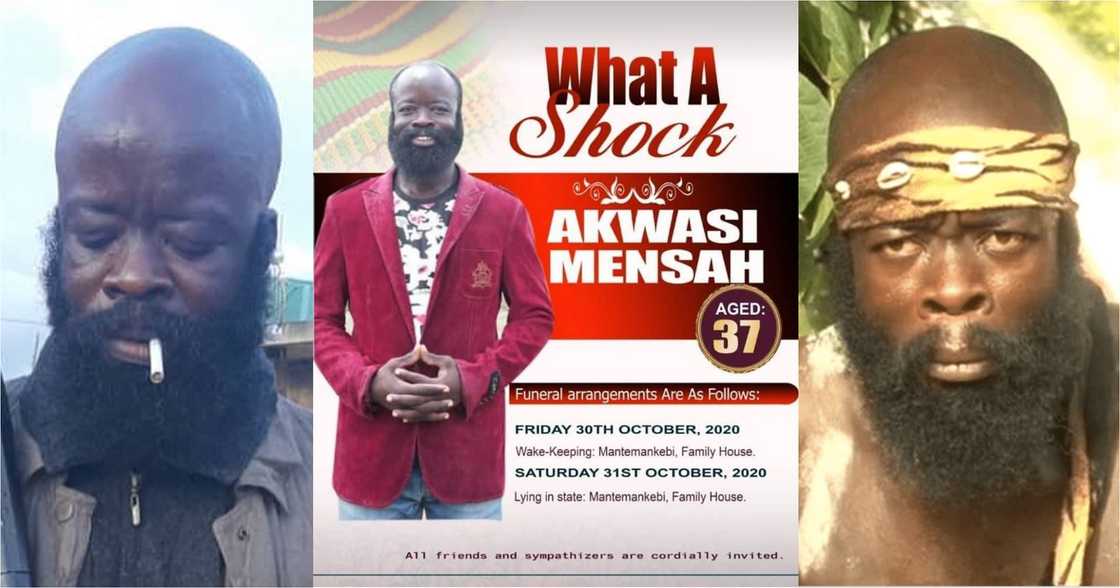 Sekyere Amankwah: Kumawood actors on death rumours; explains funeral poster