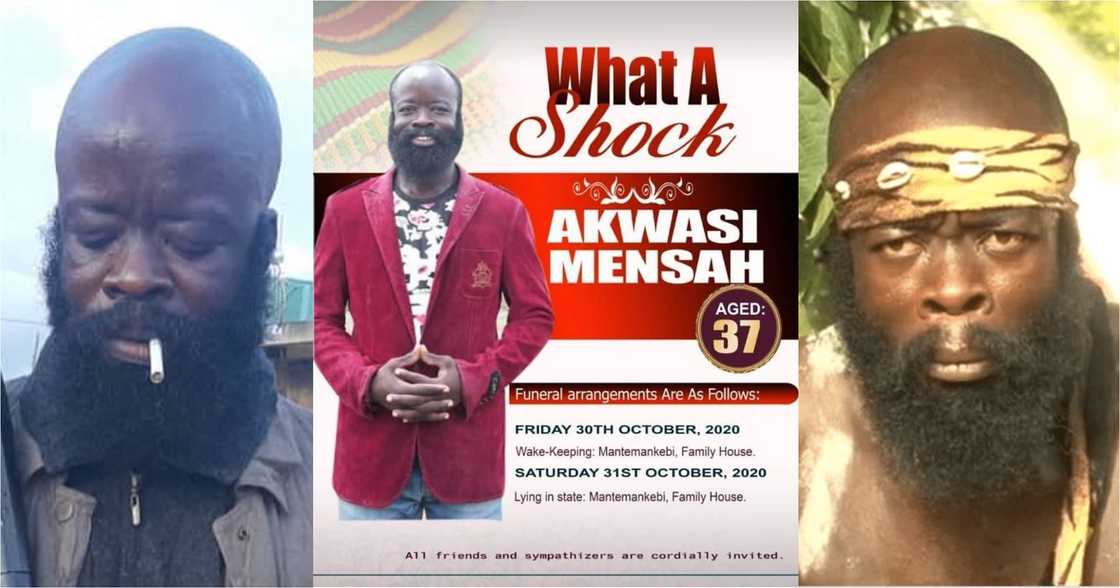 Sekyere Amankwah: Kumawood actors on death rumours; explains funeral poster Sekyere Amankwah: Kumawood actors on death rumours; explains funeral poster