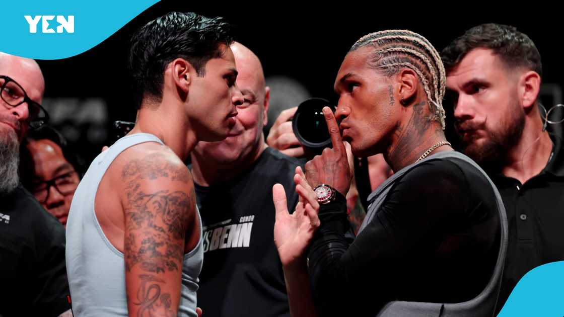Ryan Garcia, Conor Benn, Ryan Garcia vs Conor Benn, Ryan Garcia knockout, Conor Benn hospitalised, Ryan Garcia WBC welterweight title, Ryan Garcia vs Conor Benn result, Conor Benn knocked down, T-Mobile Arena Las Vegas, Thomas Taylor referee. Ryan Garcia, Conor Benn, Ryan Garcia vs Conor Benn, Ryan Garcia knockout, Conor Benn hospitalised, Ryan Garcia WBC welterweight title, Ryan Garcia vs Conor Benn result, Conor Benn knocked down, T-Mobile Arena Las Vegas, Thomas Taylor referee.