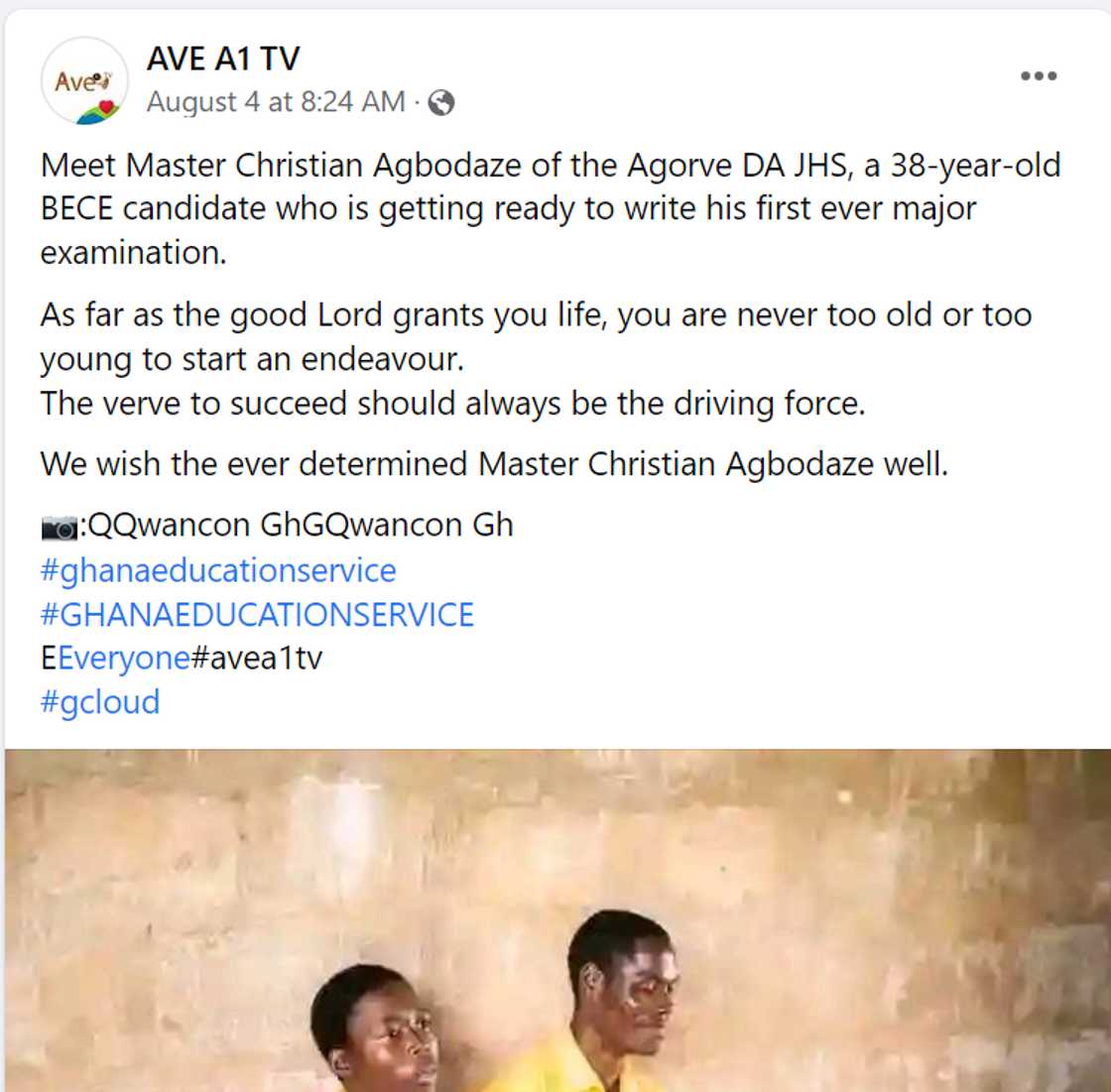 AVE A1 TV's account. AVE A1 TV's account.