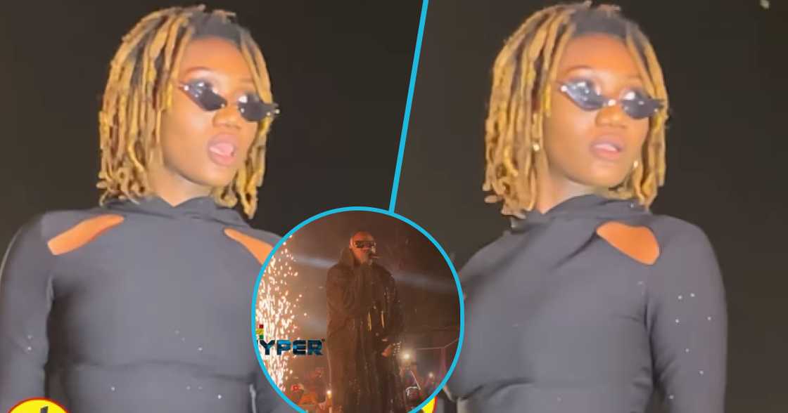 Photos of Wendy Shay (R-L) and Medikal (M). Photos of Wendy Shay (R-L) and Medikal (M).