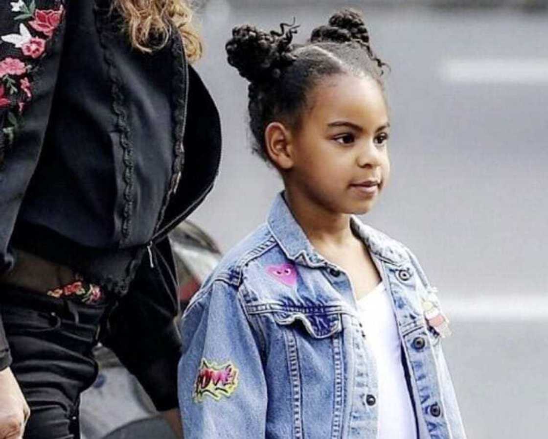 Jay-Z's daughter Blue Ivy pictured sipping a drink from her first Grammy Jay-Z's daughter Blue Ivy pictured sipping a drink from her first Grammy