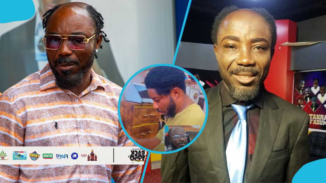Big Akwes, social media, Ghanaians, online TikTok, Ghanaian actors, barbershop, transformations, toupee Big Akwes, social media, Ghanaians, online TikTok, Ghanaian actors, barbershop, transformations, toupee