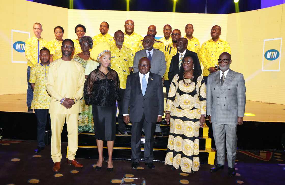President Nana Addo Dankwa Akufo-Addo applauds MTN Ghana, asks companies to emulate the company's achievements President Nana Addo Dankwa Akufo-Addo applauds MTN Ghana, asks companies to emulate the company's achievements