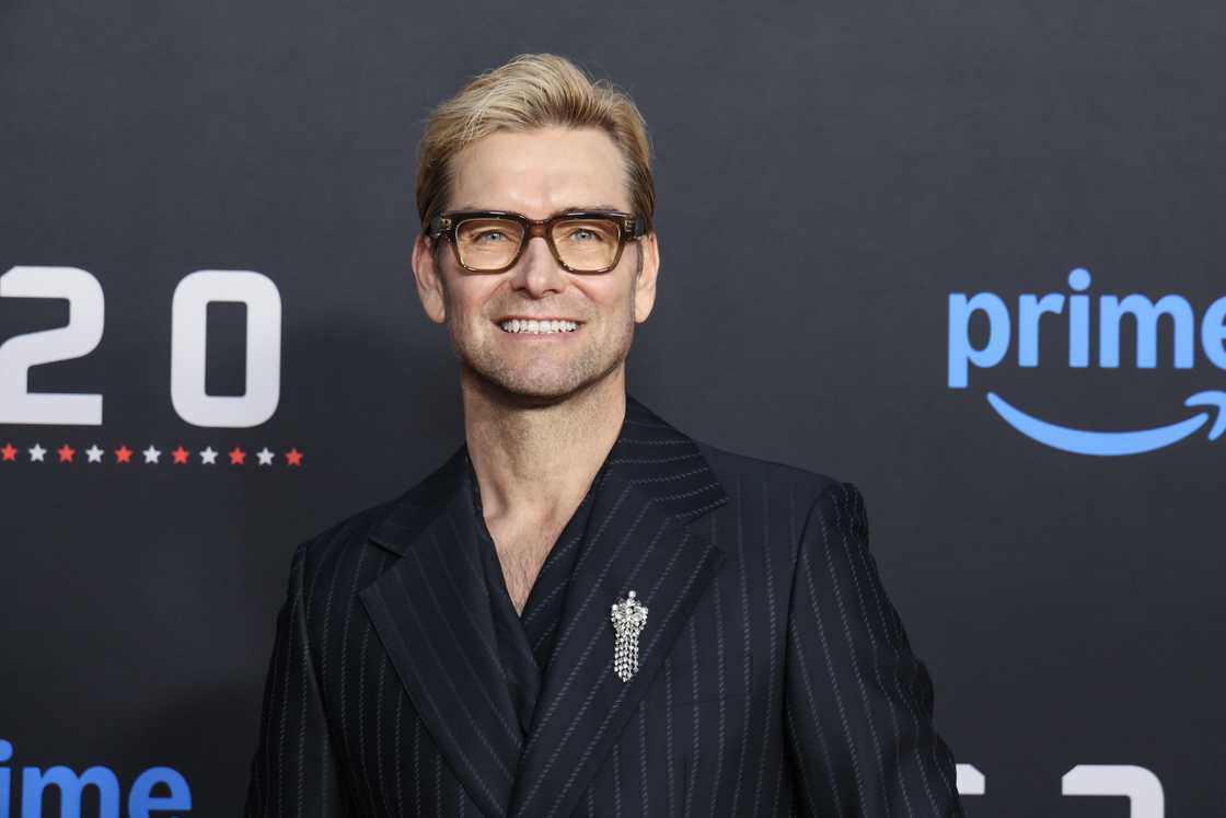 Antony Starr attends the Los Angeles Premiere of Amazon MGM Studios "G20" at TCL Chinese Theater Antony Starr attends the Los Angeles Premiere of Amazon MGM Studios "G20" at TCL Chinese Theater