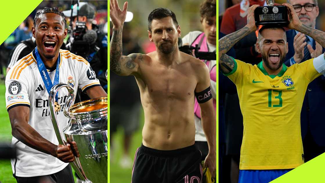 7 Most Decorated Footballers as Lionel Messi Secures 46th Title