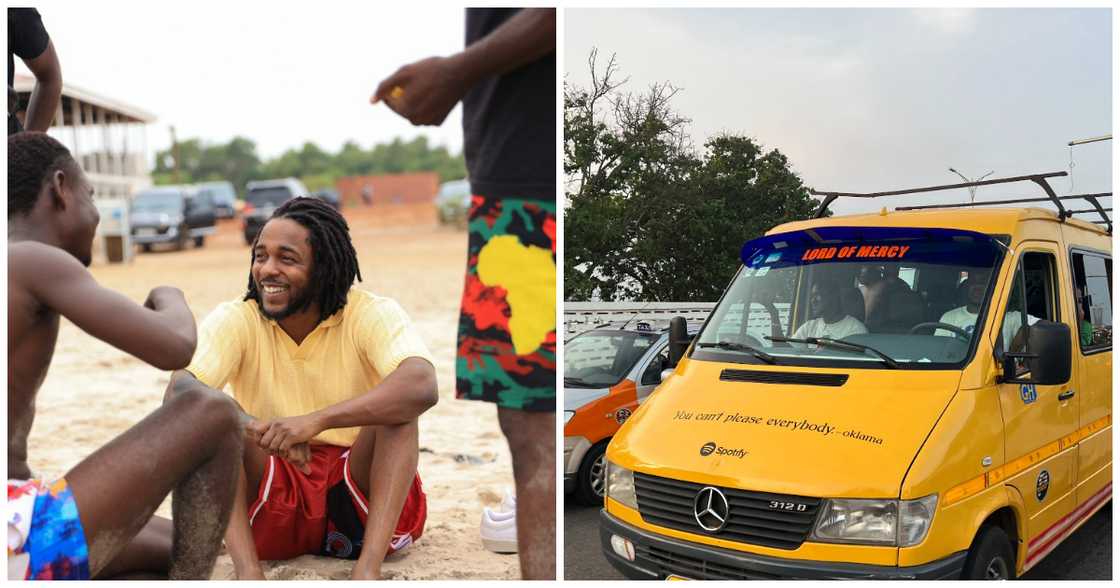 American Rapper, Kendrick Lamar In Ghana American Rapper, Kendrick Lamar In Ghana