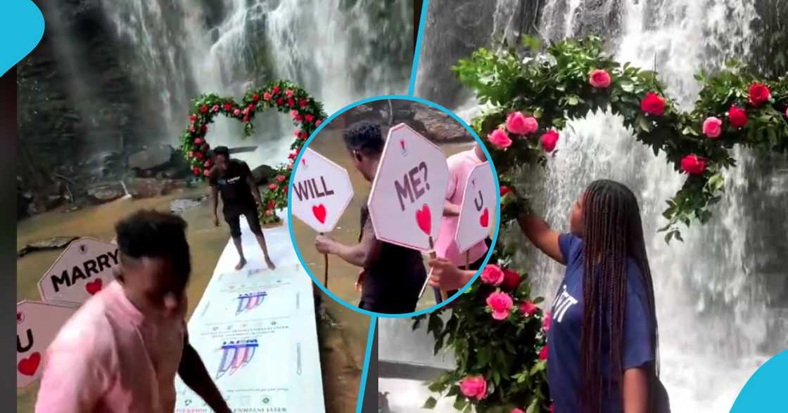 Beautiful proposal set up at Aburi Beautiful proposal set up at Aburi