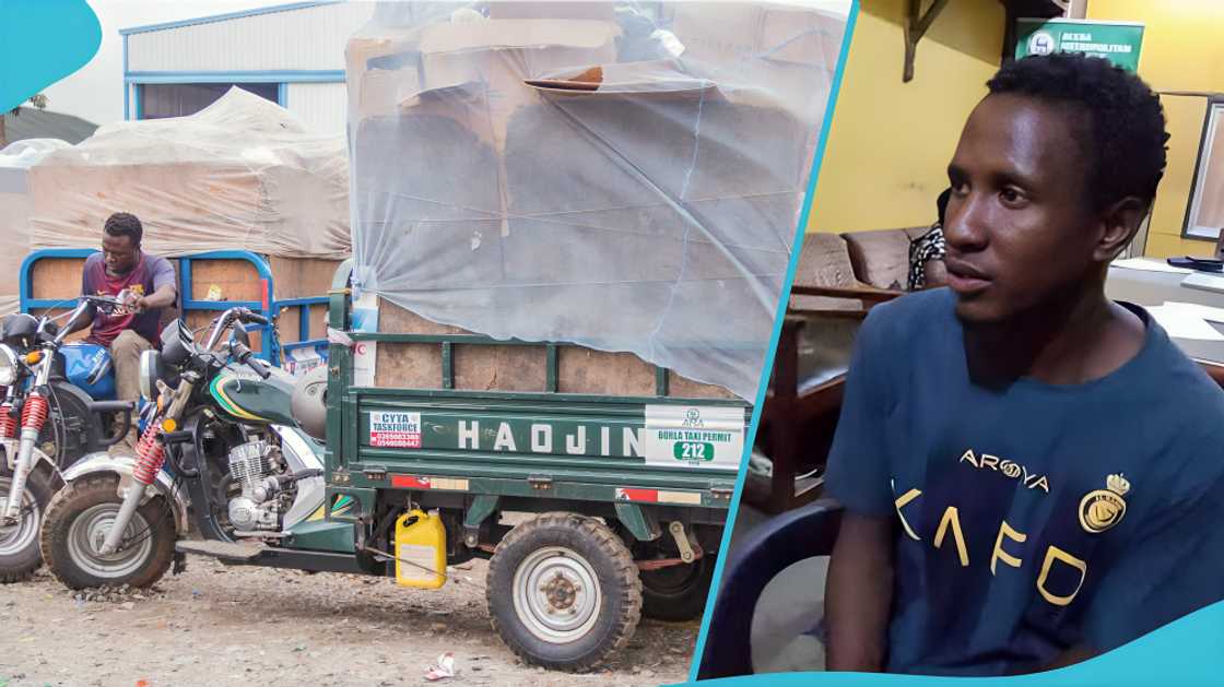 Accra waste dumping, Nigerian waste collector arrested, unauthorised dumping in Accra, Yusif Dahiru, AMA waste management, refuse disposal, illegal dumping site, waste management