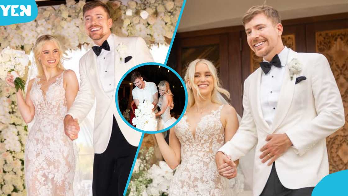 MrBeast, Thea Booysen, Wedding