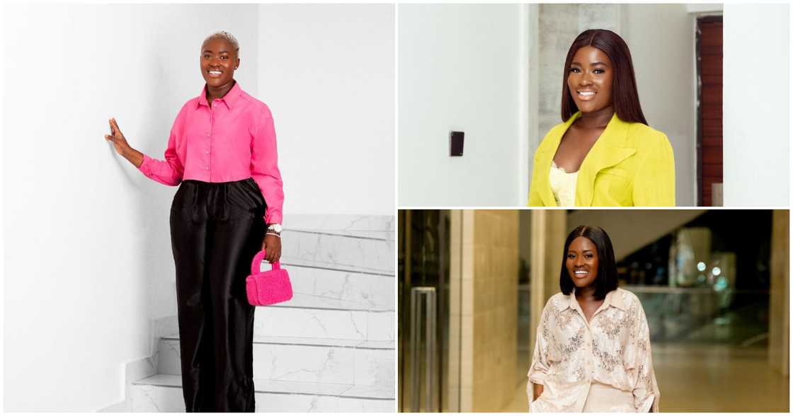 Ghanaian Actress Fella Makafui Gives Out Boss Lady Vibes With Her Stylish Lemon Pants Suit Ghanaian Actress Fella Makafui Gives Out Boss Lady Vibes With Her Stylish Lemon Pants Suit